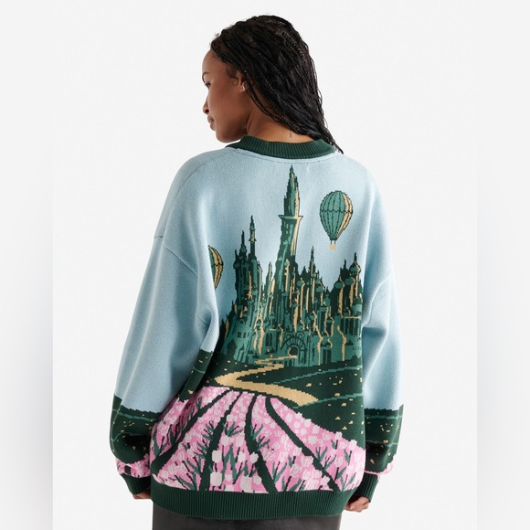DISO: Roots x Wicked Emerald City Cardigan - Picture 3 of 3